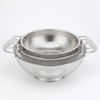 New Fruit Vegetable Kitchen Strainer Colanders Set Stainless Steel Drain Wash Storage Drain Basket Stainless Steel Mesh Strainer