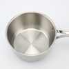 Wholesale Custom Kitchen Utensils Stainless Steel Cooking Pot Set Pots And Pans Set With Cast Iron Handle 8 Pieces Double Spout Cookware Set