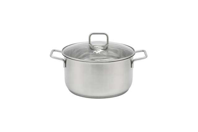 Wholesale Delicate Appearance Multi Function Thickening Base Cookware Stainless Steel Casserole Set Soup & Stock Pots With Lids