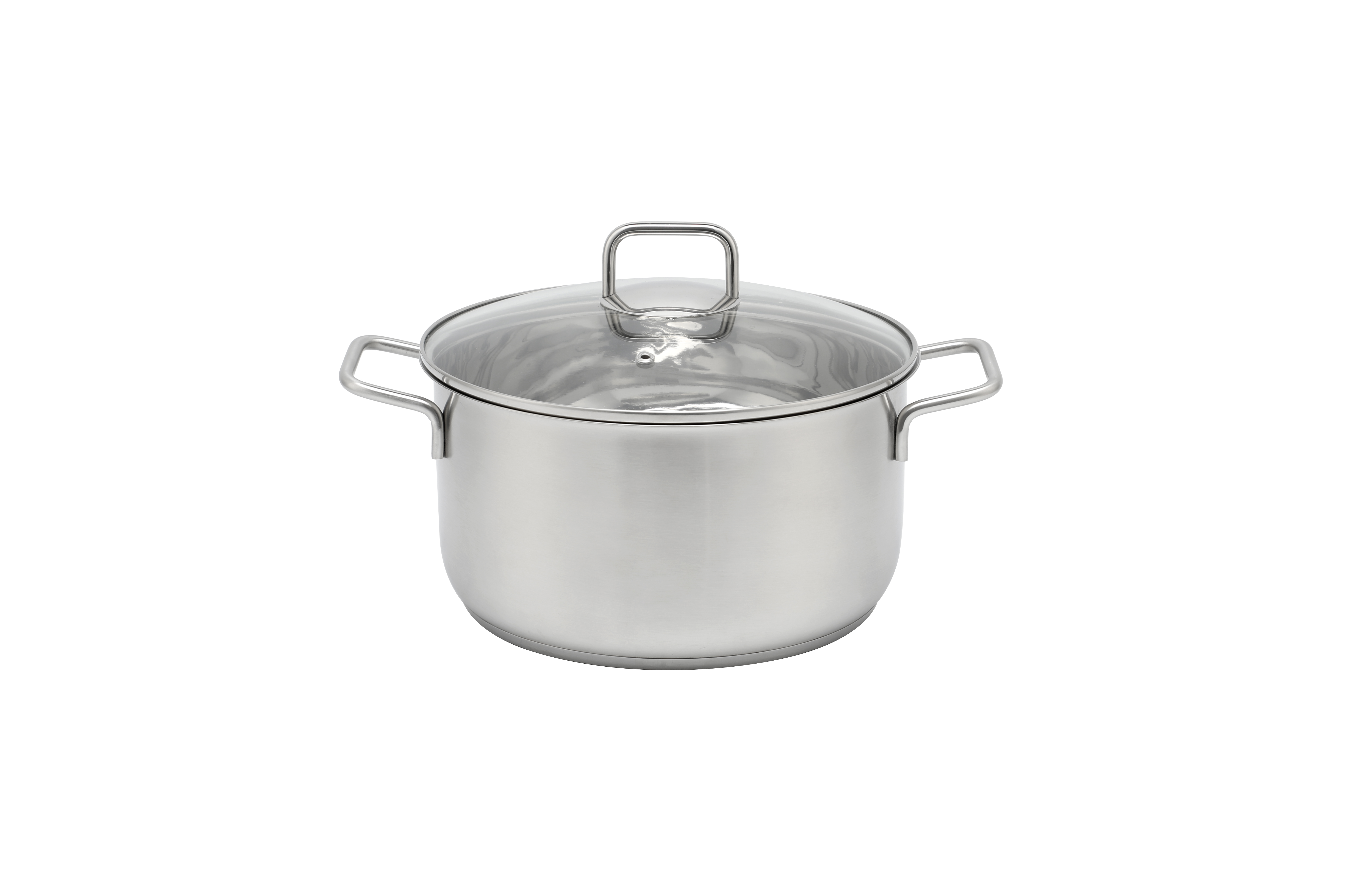 Wholesale Delicate Appearance Multi Function Thickening Base Cookware Stainless Steel Casserole Set Soup & Stock Pots With Lids