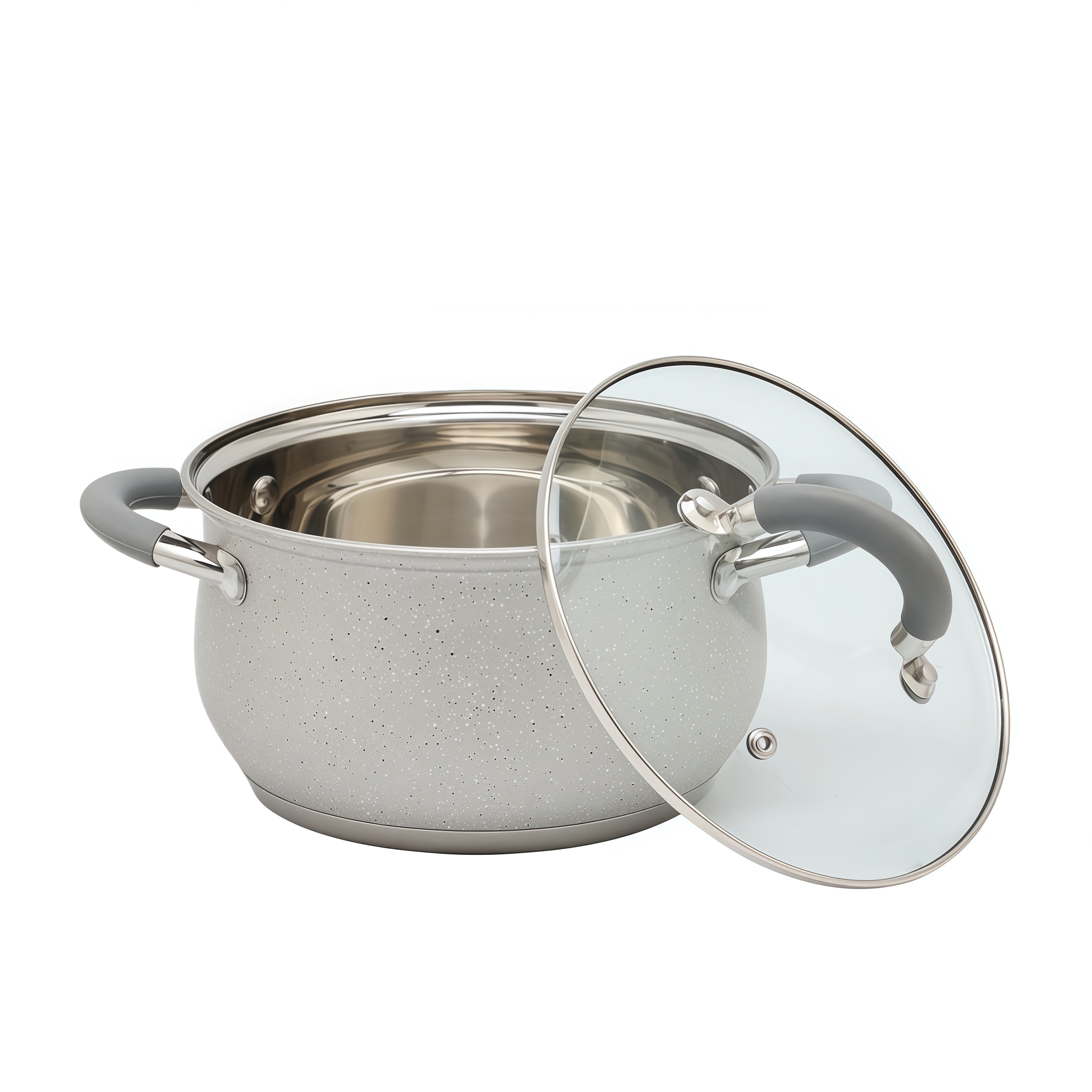 Wholesale Delicate Appearance Multi Function Apple Shape Cookware Stainless Steel Casserole Set Soup & Stock Pots With Lids