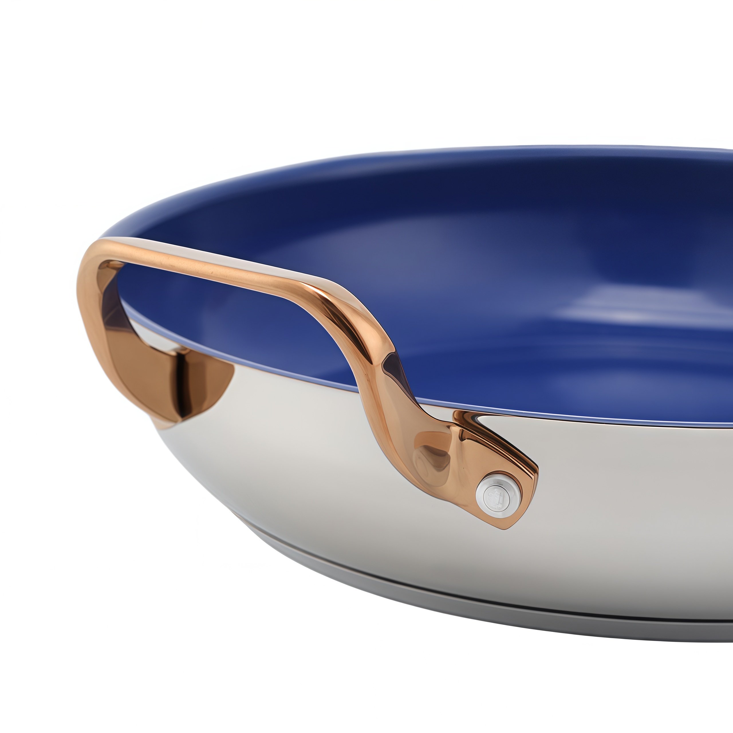 Hot Sale Wholesale Impact Bonded Bottom Stainless Steel Pan 20/24/26/28cm 8inch/10inch/12inch Non-Coating Cookware Frying Pan