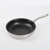 10 Piece High Quality Wholesale 18/10 Triply Stainless Steel 3 Layer Pots And Pans Steamer Set Cookware Set Saucepan Frying Pan