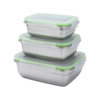  Sealed Leakproof Dishwasher Safe Food Container 304 Stainless Steel Lunch Box