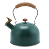 Hot Selling 2.6QT Custom Stainless Steel Whistling Tea Kettle High Quality 2.5L for Stove Top Modern Design Metal Tea Pot