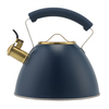 3L Hammer Pattern Stainless Steel Tea Kettle Modern Design Food Grade Water Kettle Pot for Home & Kitchen Use