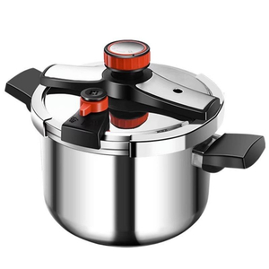 Factory Multi-Functional Fast Cooking Induction Cookware 8L/10L 304 Stainless Steel Pressure Cooker