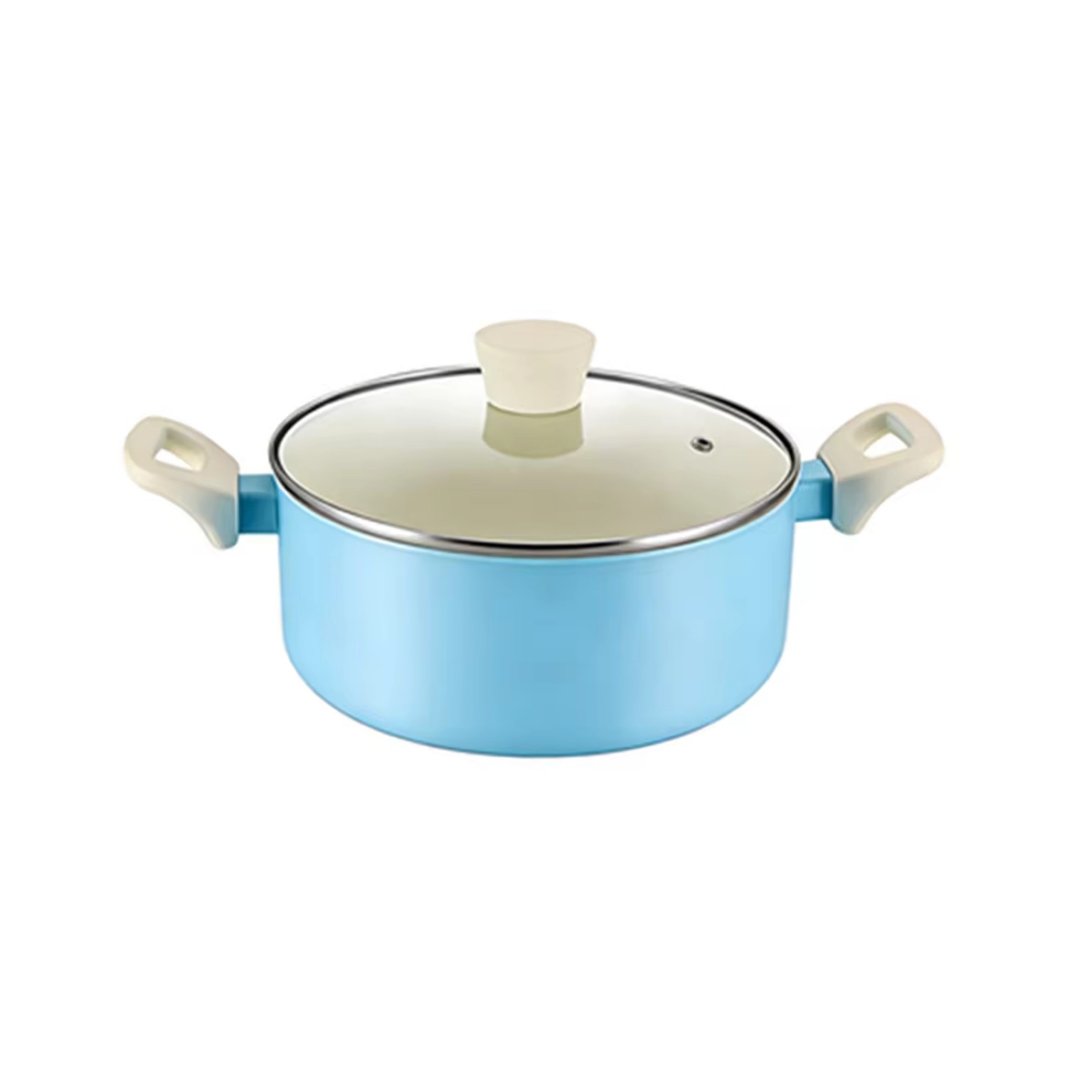 10 PCS Customizable Ceramic Non-stick Pans and Pots Set Induction Cast Aluminum Ceramic Cookware Set Pots and Pans Set