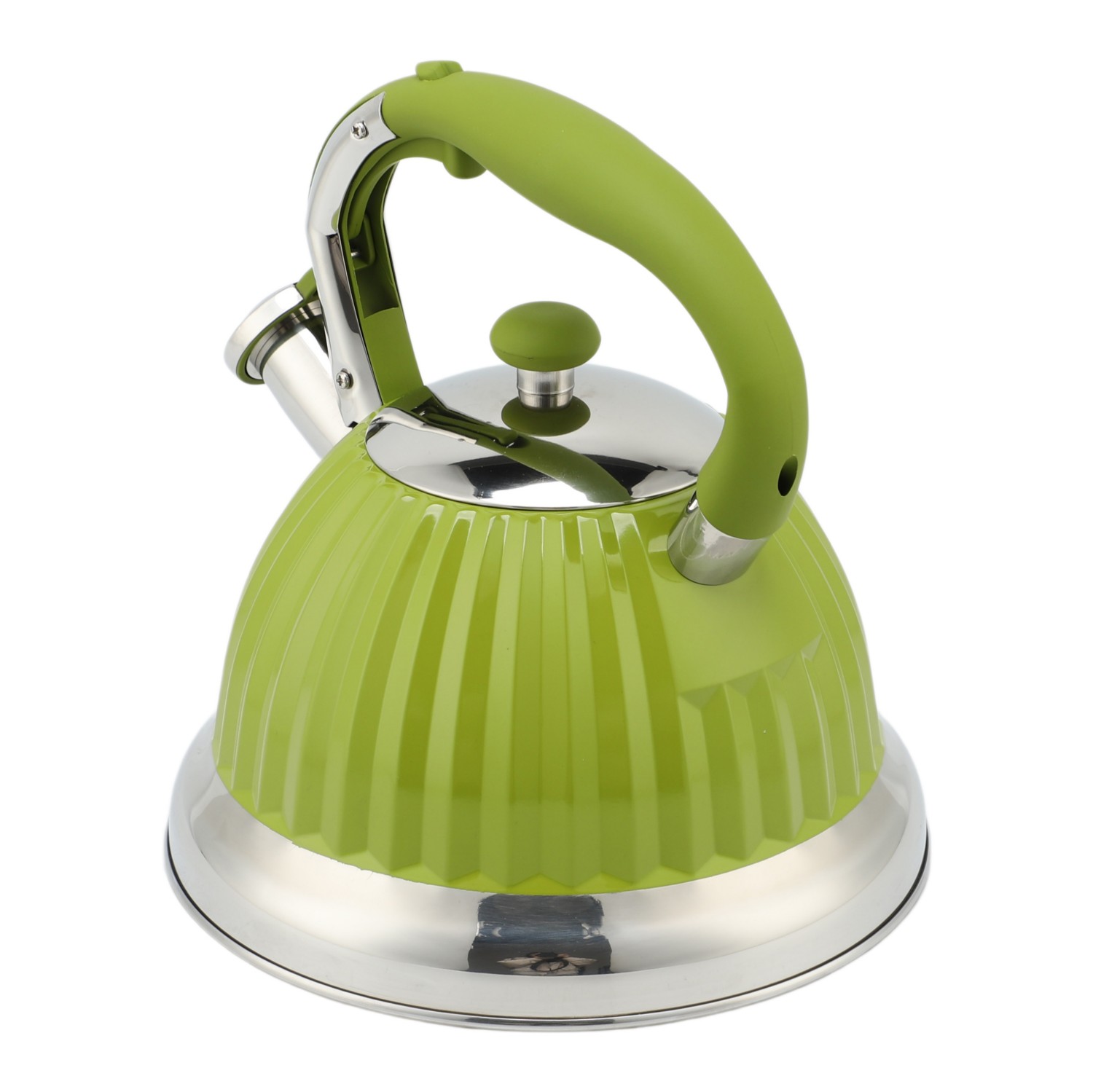 3.0L Stove Top Stainless Steel Tea Pot new Food Grade Polished Custom top seller Whistling Tea Kettle with induction bottom