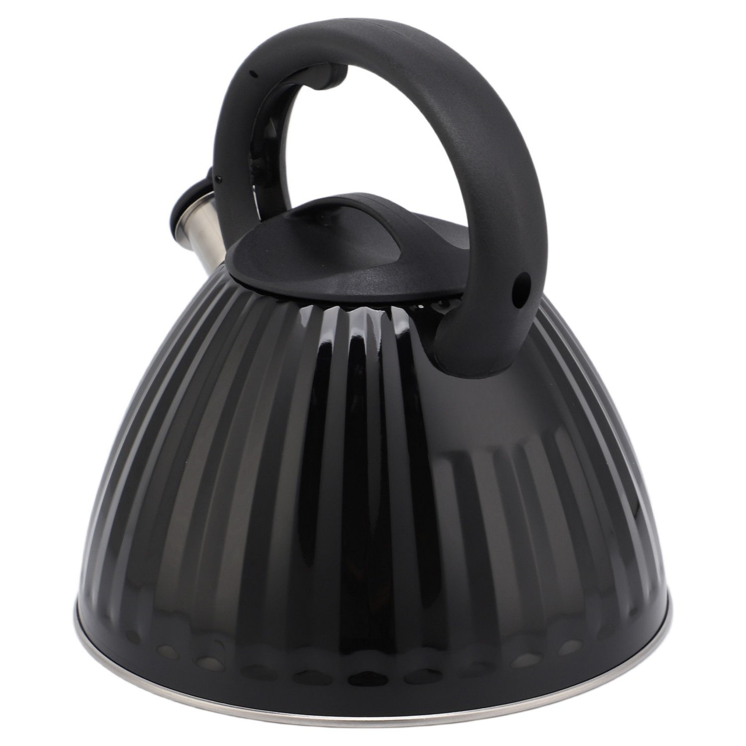 3.0L Stove Top Stainless Steel Tea Pot new Food Grade Polished Custom top seller Whistling Tea Kettle with induction bottom