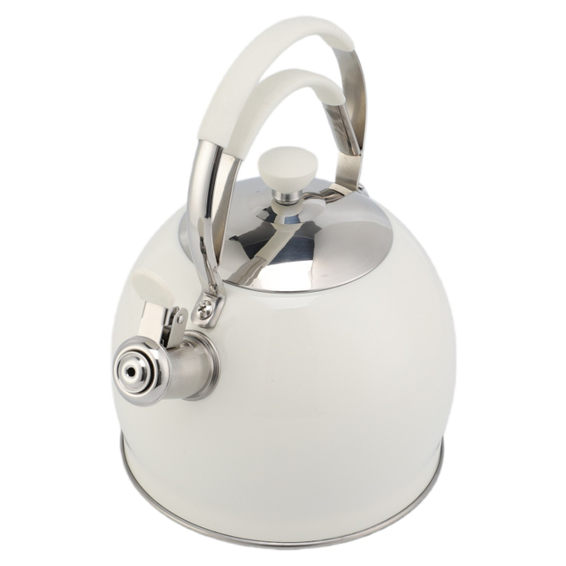 Factory Wholesale 3 L Whistling Tea Kettle Tea Pot Customized Color Stainless Steel Hot Water for ALL Stovetop