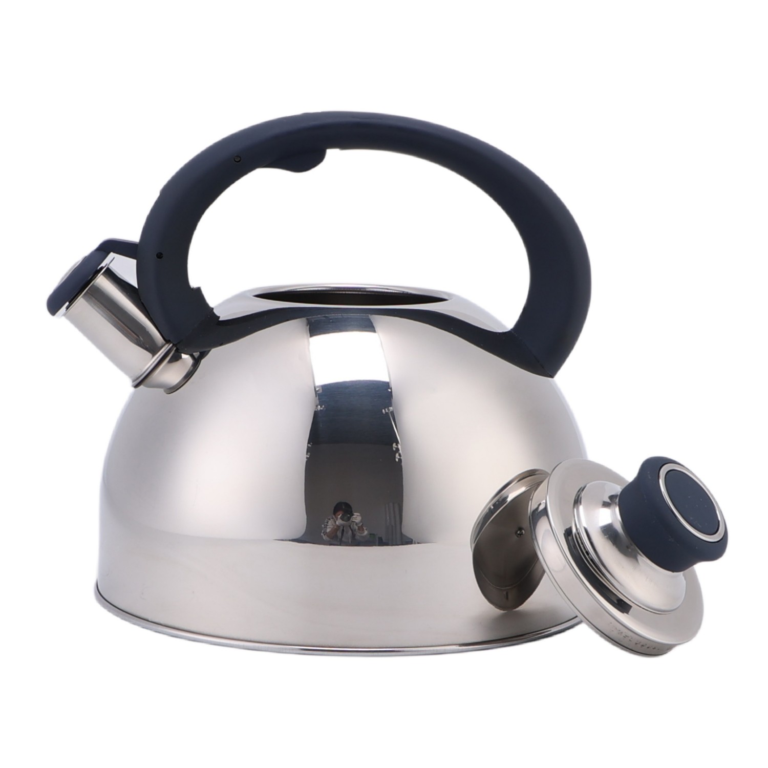 3.0L Stove Top Stainless Steel Tea Pot new Food Grade Polished Custom top seller Whistling Tea Kettle