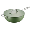 Factory Customizable Ceramic Non Stick Aluminum Ceramic Frying Pan Egg Pan Omelet Pans Chef's Pan PFOA Free Induction Compatible