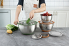 Stainless Steel Mixing Bowl with Lid