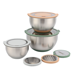 Stainless Steel Mixing Bowl with Lid