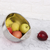 Multi-Function Vegetables Fruit Rice Strainer Stainless Steel Washing Bowl