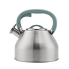 Modern 3L Stainless Steel Whistling Kettle Tea Teapot with Bakelite Handle Home Kitchen Induction Stove Top Metal Construction