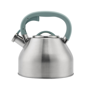 Modern 3L Stainless Steel Whistling Kettle Tea Teapot with Bakelite Handle Home Kitchen Induction Stove Top Metal Construction