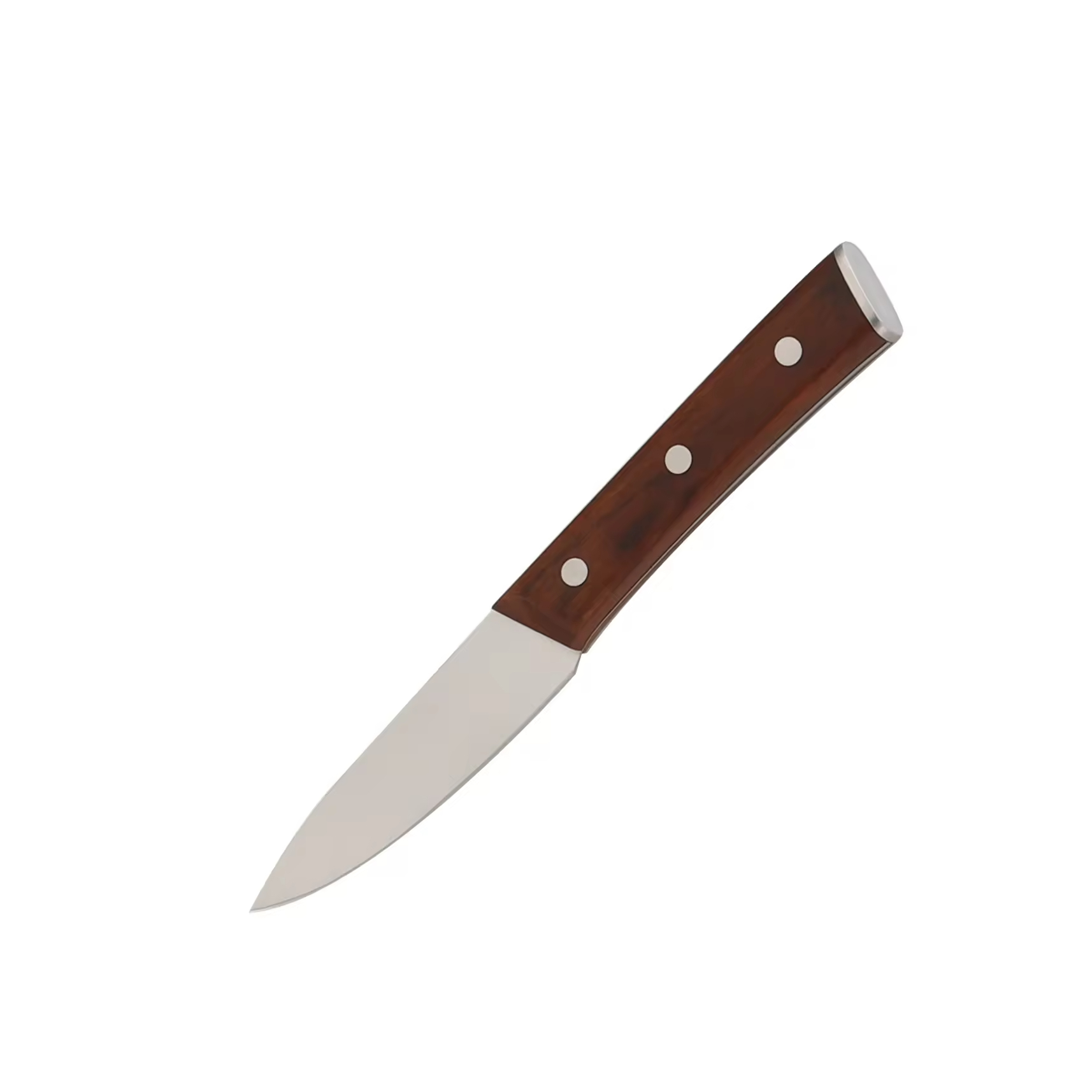 Wholesale 5 PCS Red Pakkawood Handle 8-Inch Santoku Bread Paring Cleaver Steak Chef Kitchen Knife 5cr15Mov Stainless Steel