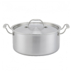 Kitchen Ware Triply Stainless Steel Saucepan Stock Pot Frying Pan Cookware Set with Lid