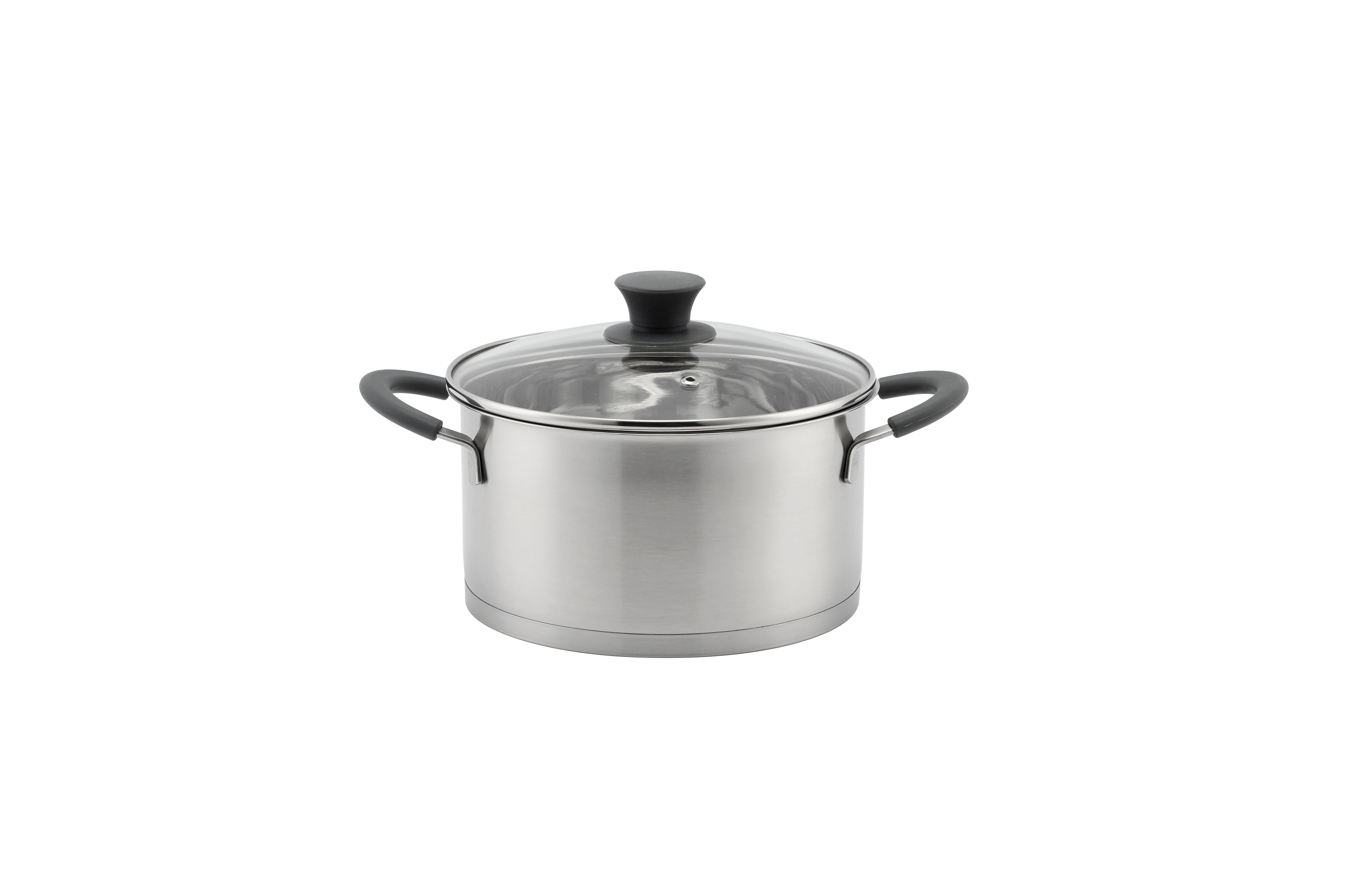 Wholesale Delicate Appearance Multi Function Thickening Base Cookware Stainless Steel Casserole Set Soup & Stock Pots With Lids