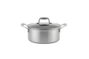 6 Piece High Quality Wholesale 18/10 Triply Stainless Steel 3 Layer Pots And Pans Steamer Set Cookware Set Saucepan Frying Pan