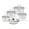 Wholesale Delicate Appearance Multi Function Thickening Base Cookware Stainless Steel Casserole Set Soup & Stock Pots With Lids