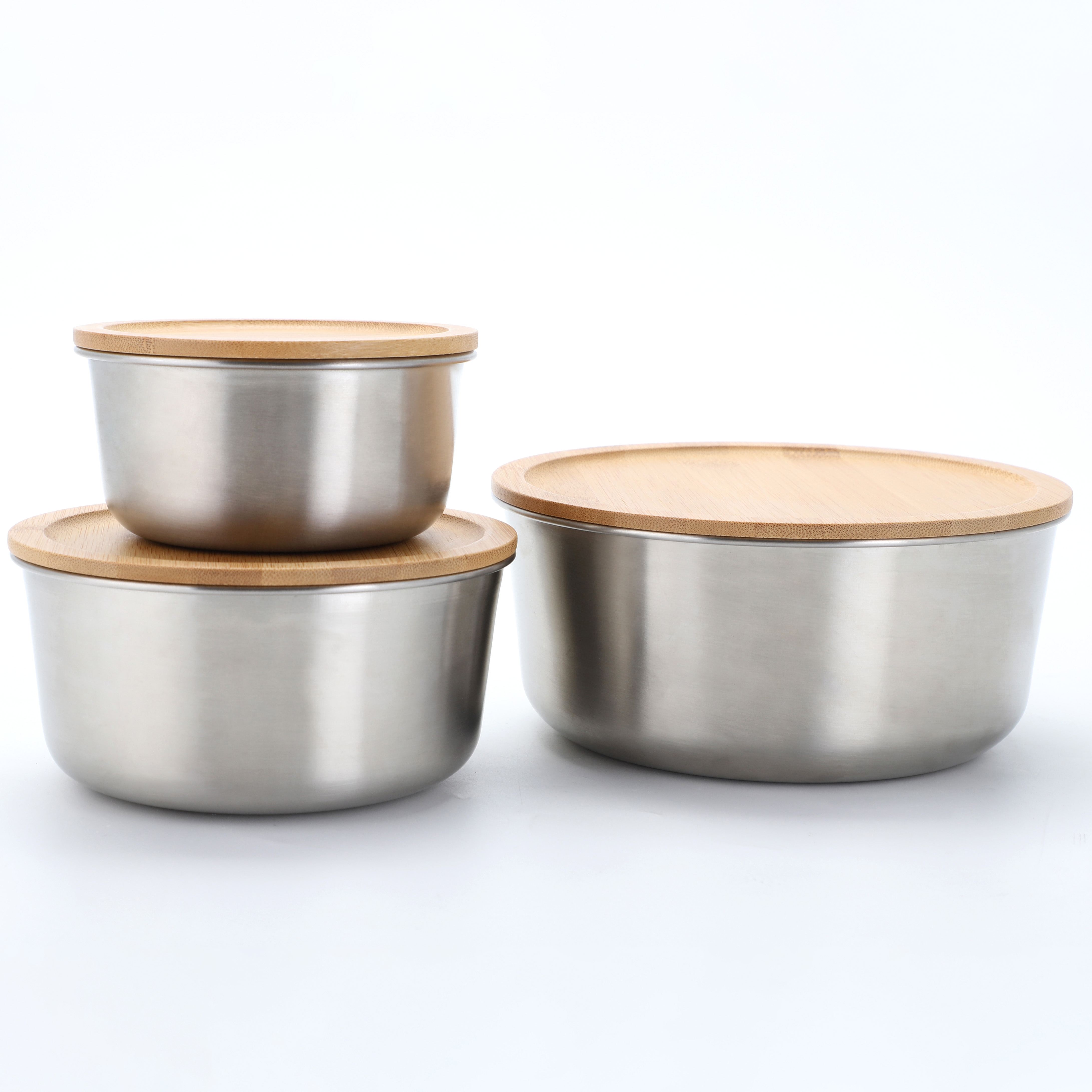 Stainless Steel Food Container Food Packaging Containers Leakproof Metal Bento Lunch Box Stainless Steel Food Carrier