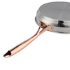 Hot Sale Wholesale 3 Layer Base Stainless Steel Pan 20/24/26/28cm 8inch/10inch/12inch Ceramics Nonstick Cookware Frying Pan