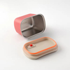 New Design 304 Stainless Steel Fresh-keeping Box Snap-on Student Special Lunch Box Office Worker Portable Partition Lunch Box