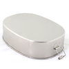 Stainless Steel Sandwich Box School Metal Bento Lunch Box Kids Food Container With Lid With Leakproof Lid