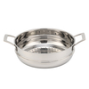 Factory Custom Kitchen Tri-ply Stainless Steel Soup Steamer Pot Set With Glass Lid Stainless Steel Cooking Pot Set Cookware Sets