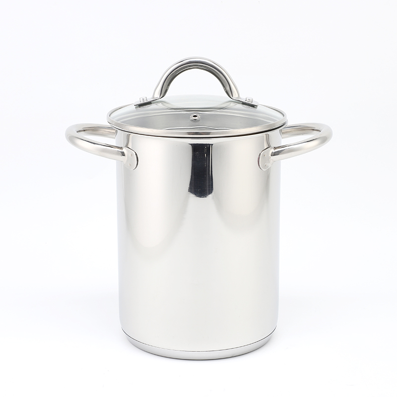 Asparagus Steamer Pot with Mesh Basket-3 Quart Stainless Steel Vegetable Cooker with Tempered Glass Lid