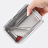 Factory Wholesale 304 Stainless Steel Fresh-keeping Box Refrigerator Storage Tin Box Heating Food Grade Microwave sealed Box