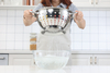 18/8 Stainless Steel Kitchen Strainer Colanders with Handle Kitchen Food Strainer Basket for Washing Vegetable Fruit Vegetable