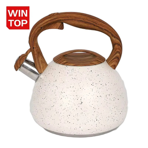 2.7L Custom Top Seller Stainless Steel Polished Whistling Tea Kettle New Design High Quality Food Grade Stove Top Tea Pot