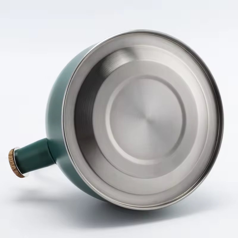 Hot Selling 2.6QT Custom Stainless Steel Whistling Tea Kettle High Quality 2.5L for Stove Top Modern Design Metal Tea Pot