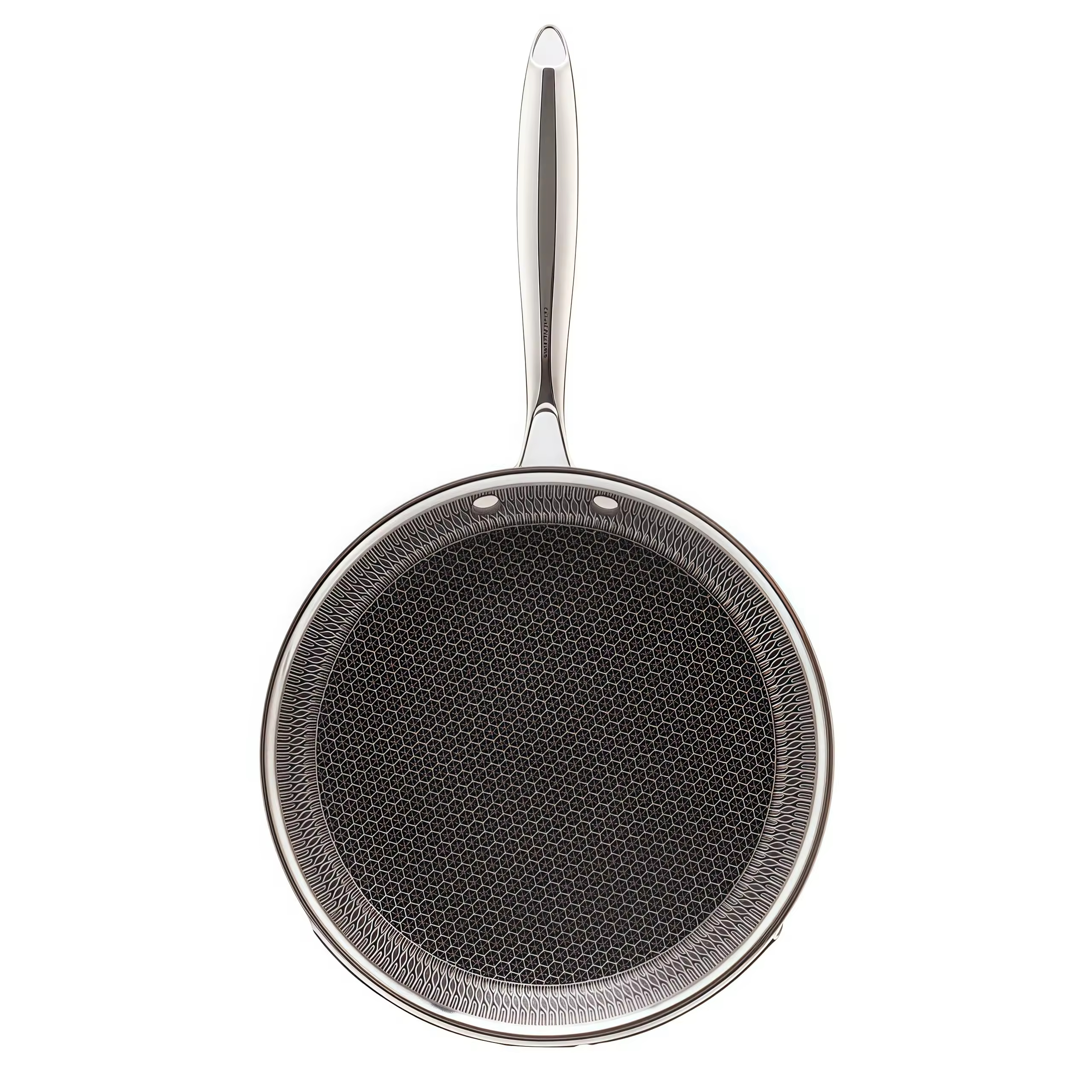 4Pcs Triply Stainless Steel No Coating Non-stick Frying Pan Thickened Gas Induction Cooker Universal Flat Bottom Pot Fried Pan