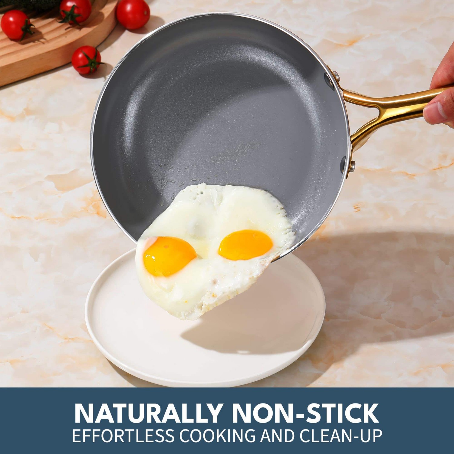 14 PCS Customizable Ceramic Non Stick Pans and Pots Set Induction Cast Aluminum Ceramic Cookware Set Pots and Pans Set