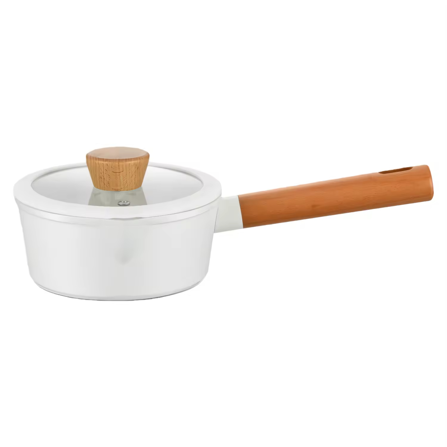 8 PCS Factory Customizable Ceramic NonStick Pan and Pots Set Induction Forged Aluminum Cookware Set PFOA & PFOS FREE Wood Handle