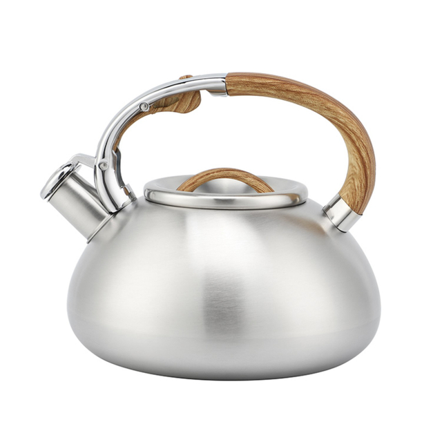 Factory Wholesale 3.0L Whistling Tea Kettle Tea Pot Customized Color Stainless Steel Hot Water for ALL Stovetop