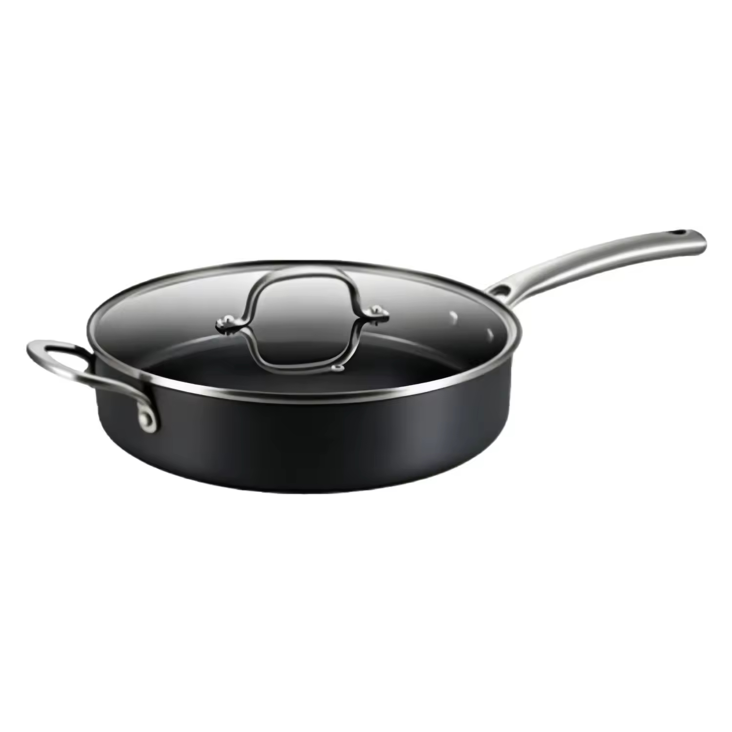 Modern Home Kitchen Recycled Heavy Gauge Aluminum Nonstick Frying Pan Omelet Pans Chef's Pan PFOA Free Induction Compatible
