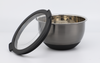 Kitchen Baking Salad Mixing Bowl Set 16/20/24/26/28cm Large Stainless Steel with Silicone Bottom Polished Technique