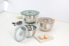 Stainless Steel Mixing Bowl with Lid Multi-Function Salad Baking Metal Mixing Bowls