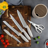 Wholesale China Factory's Cheap Stainless Steel Kitchen Knife with PP Handle Promotional Knife Set