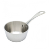 High Quality Mini sauce pot Stainless Steel Factory Sales Metal Triply Stainless Steel Fry Pans Cookware Non Stick Frypan Home