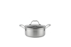 6 Piece High Quality Wholesale 18/10 Triply Stainless Steel 3 Layer Pots And Pans Steamer Set Cookware Set Saucepan Frying Pan