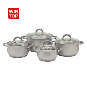 Wholesale Delicate Appearance Multi Function Apple Shape Cookware Stainless Steel Casserole Set Soup & Stock Pots With Lids