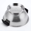 New Fruit Vegetable Kitchen Strainer Colanders Set Stainless Steel Drain Wash Storage Drain Basket