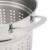 Factory Supply Kitchenware 8 Liter Stainless Steel Pasta Cooker 24cm Pasta Cooker Steamer Multi-Pot